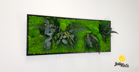Tablou Green Day cu Licheni și Plante Naturale Stabilizate – Jolie Arts [3]