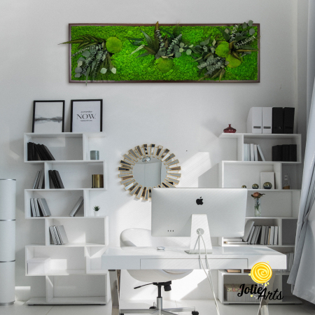 Toate Produsele - Tablou Green Day cu Licheni și Plante Naturale Stabilizate – Jolie Arts