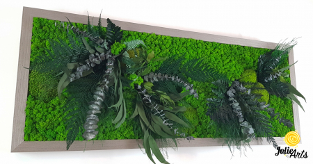 Green Day cu Licheni – Ramă Gri Profil Lat [3]