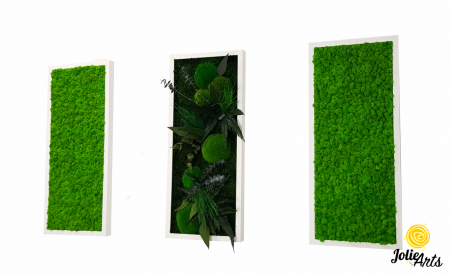 Model Green Day, set 3 tablouri dimensiune 30 x 70 cm [0]