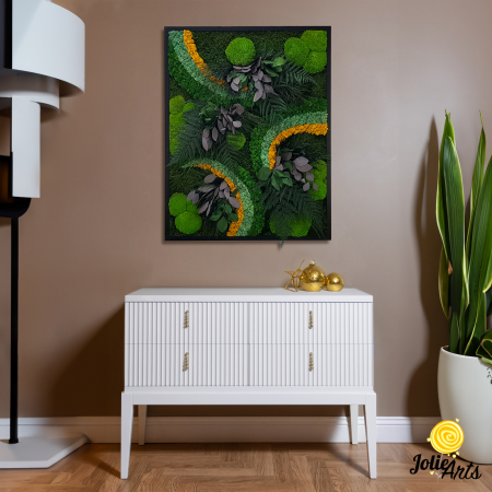 Toate Produsele - Model Green Rainbow cu Licheni, Muschi si Plante Naturale Stabilizate