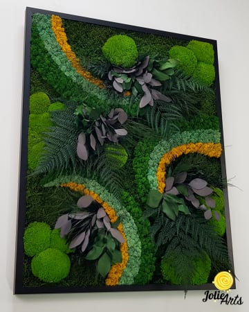 Model Green Rainbow cu Licheni, Muschi si Plante Naturale Stabilizate [5]