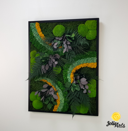 Model Green Rainbow cu Licheni, Muschi si Plante Naturale Stabilizate [2]