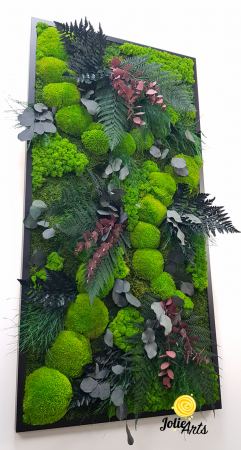 Tablou Island vertical – licheni, mușchi, plante naturale stabilizate [4]