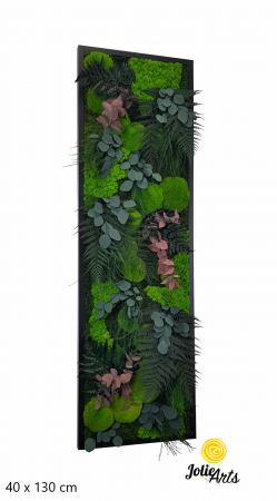 Tablouri - Tablou Island vertical – licheni, mușchi, plante naturale stabilizate