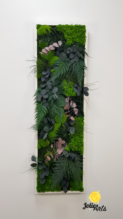 Tablou Island vertical – licheni, mușchi, plante naturale stabilizate [4]