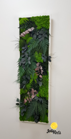 Tablou Island vertical – licheni, mușchi, plante naturale stabilizate [3]