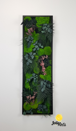 Tablou Island vertical – licheni, mușchi, plante naturale stabilizate [2]