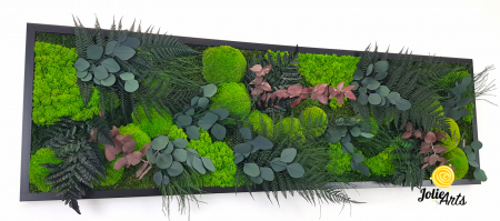 Tablouri cu licheni, muschi si plante naturale stabilizate - Tablou Island licheni mușchi plante stabilizate