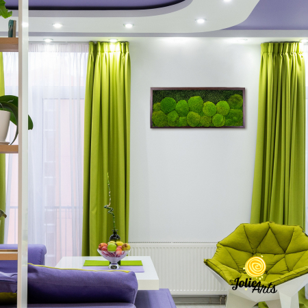 Tablouri Muschi - tablou-muschi-bombati-verde-deschis-si-muschi-plat