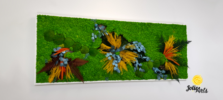 Model Personalizat, tablou licheni, muschi si plante naturale stabilizate [3]