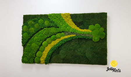 Tablou Universe licheni naturali stabilizați Jolie Arts [2]