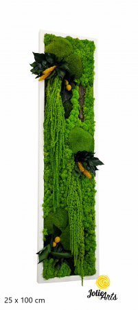 Tablouri - tablou-licheni-vertical-amaranthus-verde.jpg