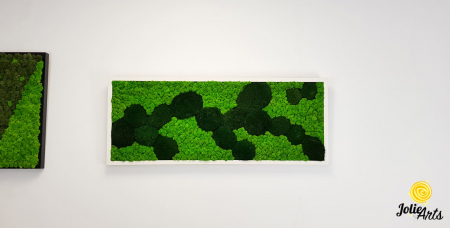 tablou licheni si muschi stabilizati verde inchis Jolie Arts [2]