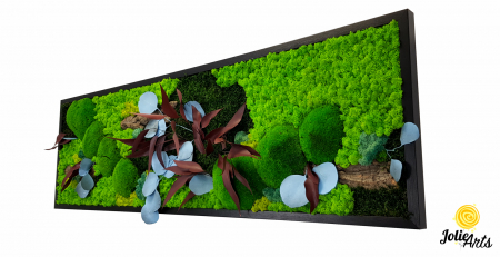 Tablou licheni, muschi si plante naturale stabilizate Jolie Arts, model Ilona [0]