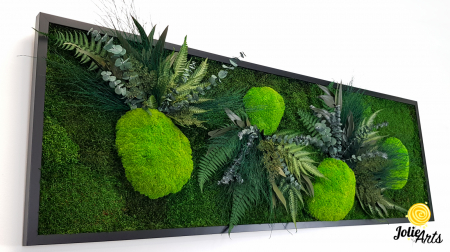 Tablou Green Day Jolie Arts cu licheni, mușchi și plante naturale stabilizate [5]