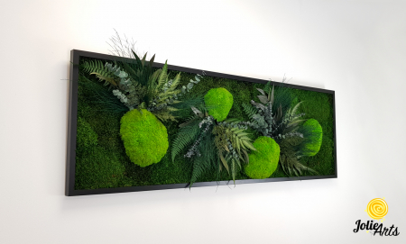 Tablou Green Day Jolie Arts cu licheni, mușchi și plante naturale stabilizate [4]
