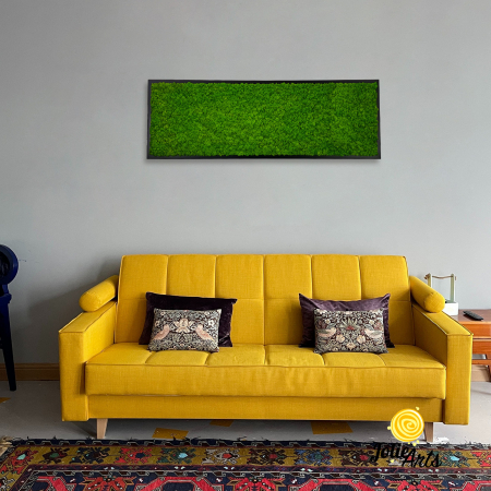 Tablouri licheni - Tablou licheni naturali stabilizați verde deschis – Jolie Arts