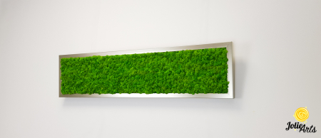 Tablou licheni naturali stabilizați verde deschis – Jolie Arts [2]
