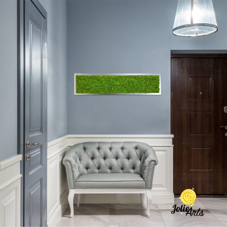 Toate Produsele - Tablou licheni naturali stabilizați verde deschis – Jolie Arts