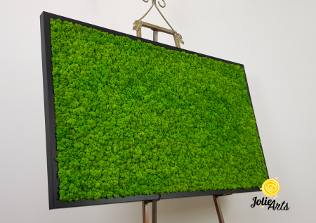 Tablou licheni naturali stabilizați verde deschis – Jolie Arts [7]