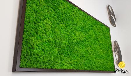 Tablou licheni naturali stabilizați verde deschis – Jolie Arts [5]