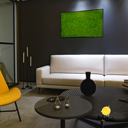 Tablouri licheni - Tablou licheni naturali stabilizați verde deschis – Jolie Arts