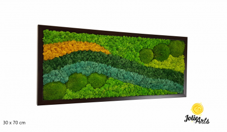 Tablouri licheni - Tablou Pacific – Licheni și Mușchi Bombati Jolie Arts