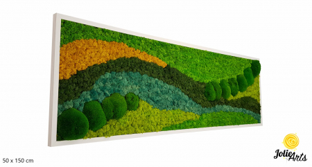 Tablou Pacific – Licheni Naturali și Mușchi Bombati Jolie Arts [1]