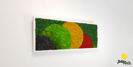 Tablou Jamaica cu mușchi bombat și licheni naturali [3]