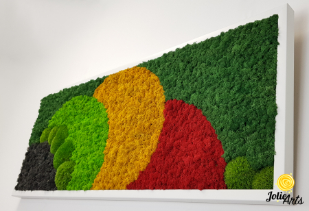 Tablou Jamaica cu mușchi bombat și licheni naturali [5]