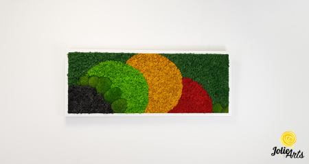 Tablou Jamaica cu mușchi bombat și licheni naturali [2]