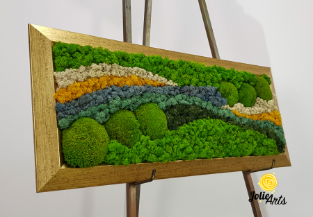 Tablou White Pacific Design Elegant cu Ramă Aurie [6]