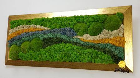 Tablou White Pacific Design Elegant cu Ramă Aurie [4]