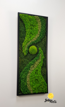 Tablou Primăvara licheni naturali stabilizați Jolie Arts [7]