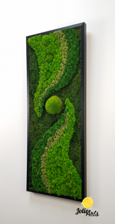 Tablou Primăvara licheni naturali stabilizați Jolie Arts [8]