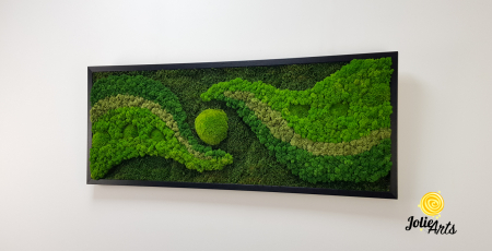 Tablou Primăvara licheni naturali stabilizați Jolie Arts [2]