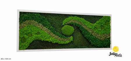 Tablou Primăvara licheni naturali stabilizați Jolie Arts [2]