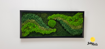 Tablou Primăvara licheni naturali stabilizați Jolie Arts [2]