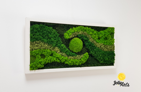 Tablouri - Tablou Primăvara licheni naturali stabilizați Jolie Arts