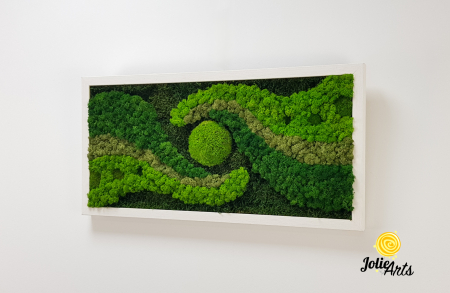 Tablou Primăvara licheni naturali stabilizați Jolie Arts [1]