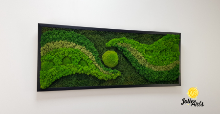 Tablou Primăvara licheni naturali stabilizați Jolie Arts [4]