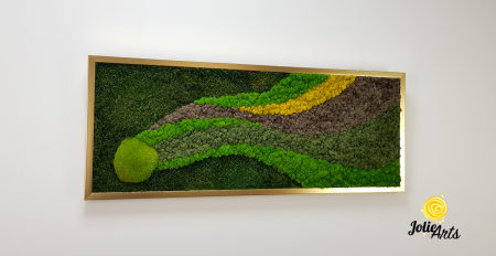 Tablou Space licheni naturali stabilizați Jolie Arts [4]