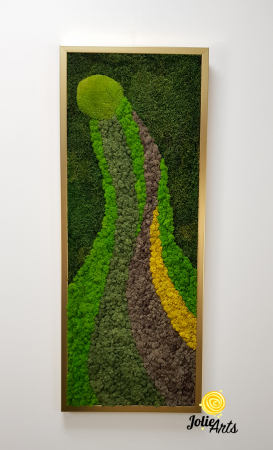 Tablou Space licheni naturali stabilizați Jolie Arts [7]
