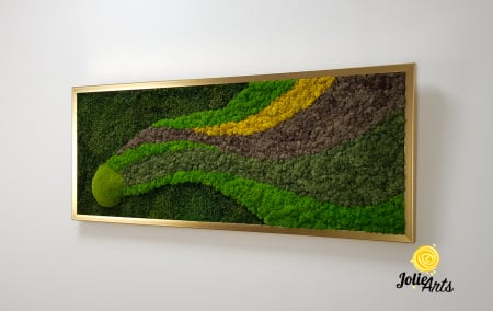Tablou Space licheni naturali stabilizați Jolie Arts [2]
