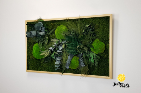 Tablou Mușchi și Plante Naturale Stabilizate Green Day [1]
