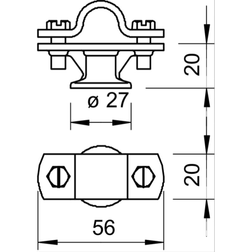 Suport tija 16mm [2]