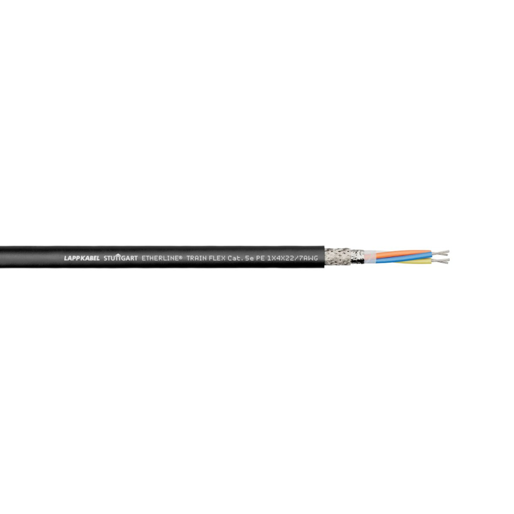 ETHERLINE TRAIN FLEX Cat.5e 1x4x22/7 PE - Cablu Ethernet Feroviar [3]
