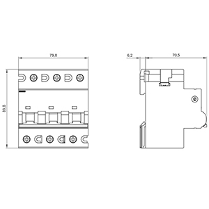 Intreruptor automat 125A, curba C, 3P, 10kA [2]