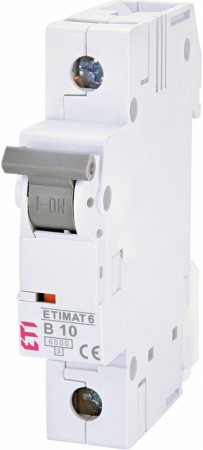 Sigurante Automate - Intrerupator automat 10A, curba B, 1P, 1M, 6kA